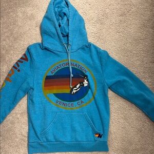 AVIATOR NATION BLUE HOODIE